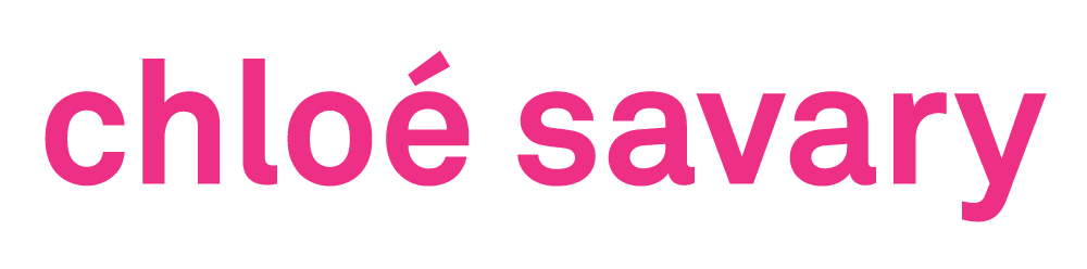 logo chloé savary magasin de fleurs et boutique en ligne