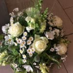 bouquet de fleurs blanches galerie des créations florales