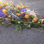 composition florale pour dessus de cercueil dernier hommage galerie des créations florales