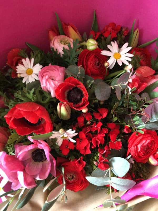 Bouquet d'amour printemps amour achat fleurs en ligne saint-valentin