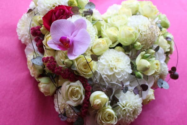 Chloé Savary, les coeurs en fleurs, amour, saint-valentin