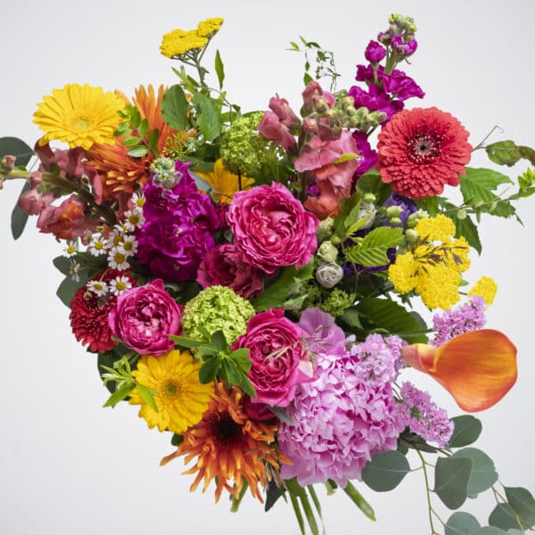 Le bouquet multicolore